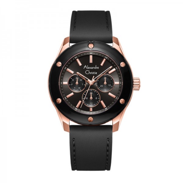 Alexandre Christie AC 2989 Rosegold Black BFRRGBA